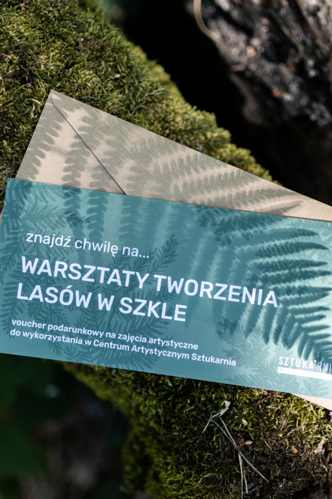 Voucher na warsztaty tworzenia lasów w szkle