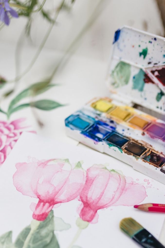 Voucher na pierwsze spotkanie z akwarelą