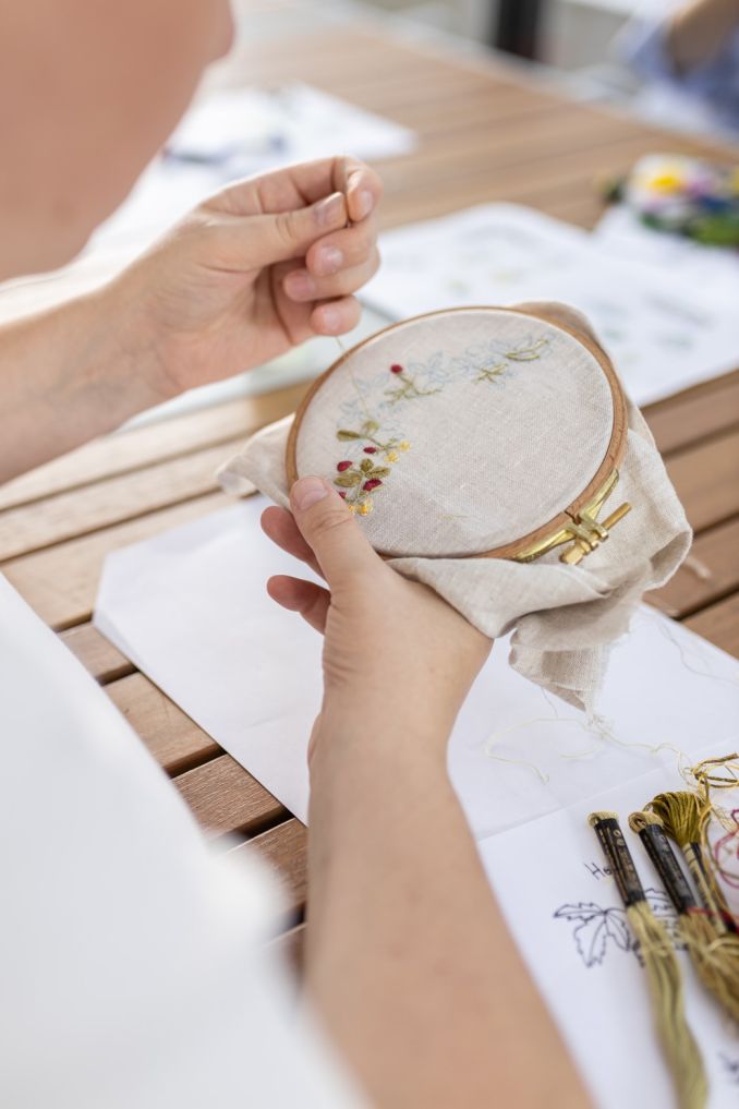 Voucher na warsztaty haftu